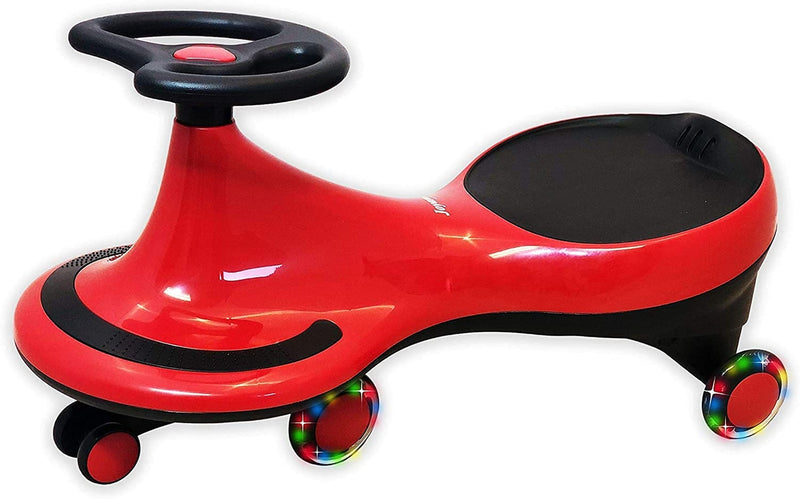 Swing Ride-On Wiggle Car with LED Flashing Wheels for Boys and Girls, Battery-Free Fun Magic Cars Variant 0