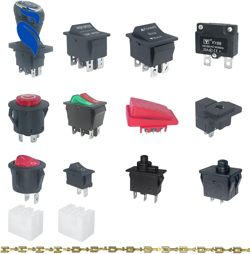 Replacement Foot Pedal Switch Kit for Kid's Power Wheels Ride-On Toys Magic Cars 7