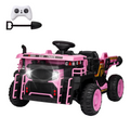 24V Dual-Seater Electric Dump Truck for Kids – Remote Control 4WD Adventure