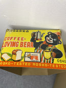 T. N. Nomura Battery Operated Coffee Bear with Box Magic Cars 12