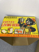 T. N. Nomura Battery Operated Coffee Bear with Box Magic Cars 13