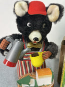 T. N. Nomura Battery Operated Coffee Bear with Box Magic Cars 2