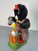 T. N. Nomura Battery Operated Coffee Bear with Box Magic Cars 7