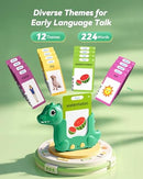Montessori Talking Flash Cards for Toddlers Aged 1-3 with 224 Engaging Words Magic Cars 7