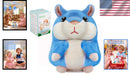 Interactive Blue Talking Hamster Plush Toy for Kids Magic Cars 1