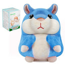 Interactive Blue Talking Hamster Plush Toy for Kids Magic Cars 2