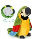 Interactive Green Plush Talking Parrot Toy with Waving Wings Magic Cars 5