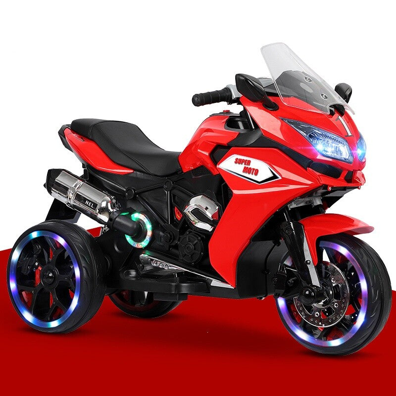 12V Kids Electric Motorcycle with Lighting Wheels for Boys Magic Cars 1