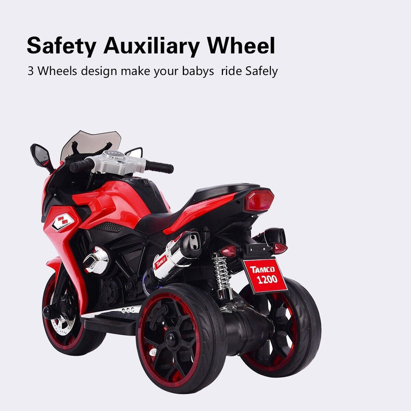 12V Kids Electric Motorcycle with Lighting Wheels for Boys Magic Cars 5
