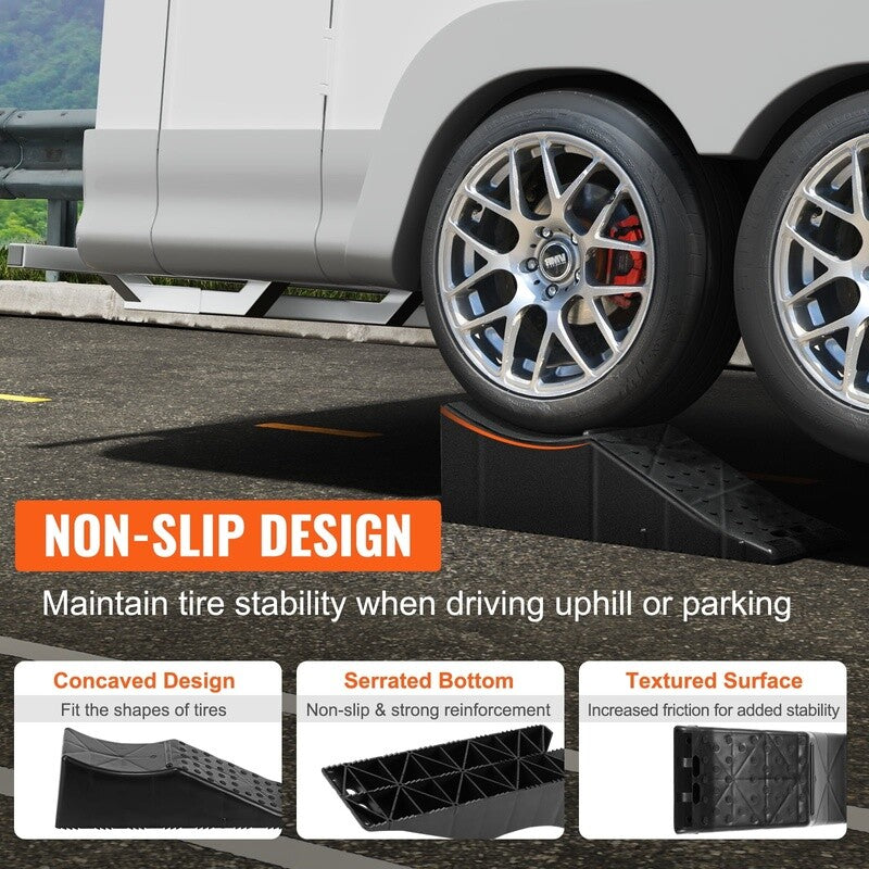 Heavy Duty Tandem Wheel Ramp for Car Service Tire Change 20000 lbs Capacity Magic Cars 4
