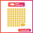 200 Mini Yellow Rubber Ducks - Fun Party Favors Magic Cars Variant 0