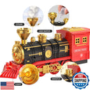 Train Set for Toddlers Ages 3-5 with Steam Engine and Cargo Car Magic Cars 2