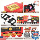 Train Set for Toddlers Ages 3-5 with Steam Engine and Cargo Car Magic Cars 3