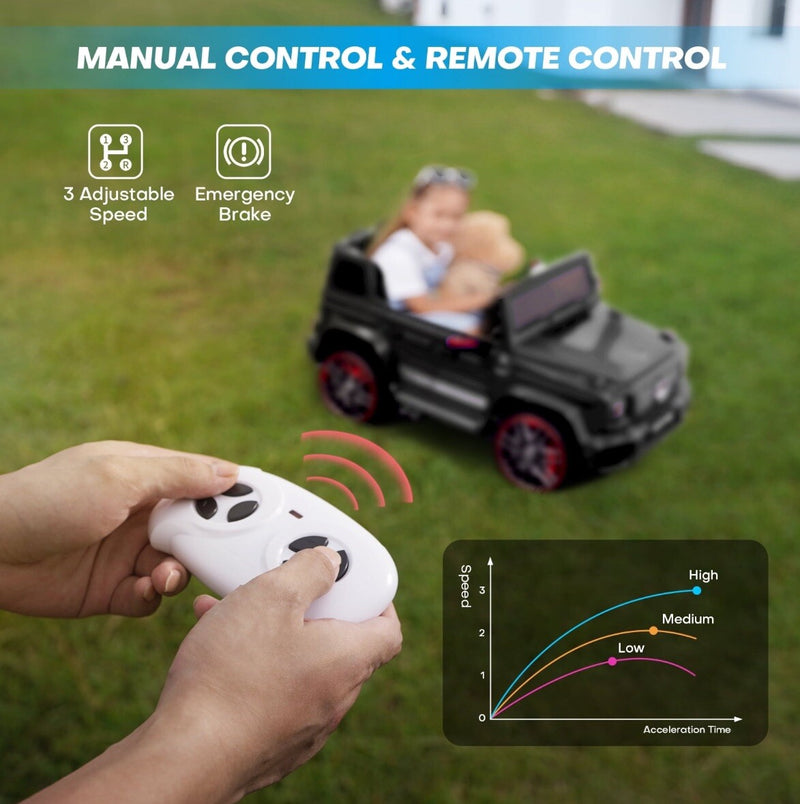 Licensed Mercedes-Benz Ride-On Toy Car for Kids Magic Cars 4