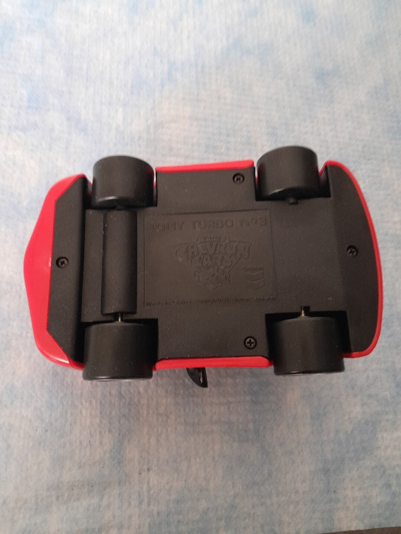 Chevron Cars Tony Turbo Toy with Side-Moving Eyes and Swinging Doors Magic Cars 6