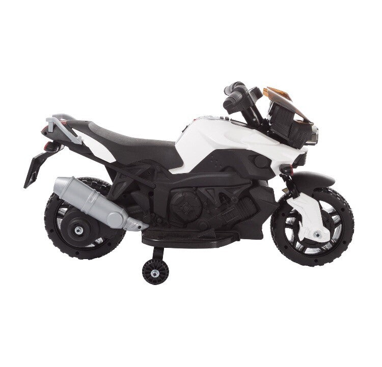 2-Wheel Ride-On Motorcycle Toy with Training Wheels for Kids by Little Rider Magic Cars 3