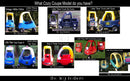 Pink Crown Outdoor Decals for Cozy Coupe Customization Magic Cars 1
