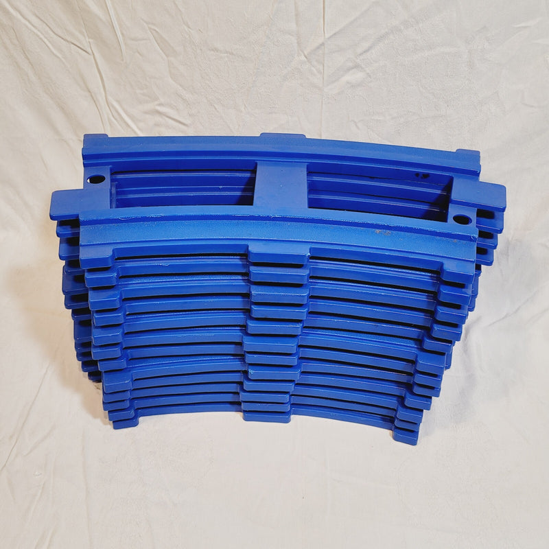 Set of 12 Blue Plastic Replacement Pegs for Ride-On Train Tracks Magic Cars 1