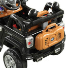 12V Kids Ride-On Truck with Remote Control and MP3 Connectivity in Black Magic Cars 9
