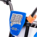 Electric 12V Blue Kids Ride-On Motorcycle with Training Wheels Magic Cars 8