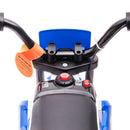 Electric 12V Blue Kids Ride-On Motorcycle with Training Wheels Magic Cars 9