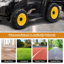 12V Battery-Powered Ride-On Tractor Toy with Trailer and 35W Dual Motor Magic Cars 15