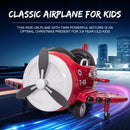 12V Electric Kids Ride-On Airplane Car with Joystick Control for Ages 3-6 Magic Cars 3
