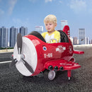 12V Electric Kids Ride-On Airplane Car with Joystick Control for Ages 3-6 Magic Cars 7