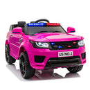 12V Battery-Powered Electric Police SUV Toy Car with Remote Control Magic Cars 0