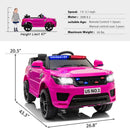 12V Battery-Powered Electric Police SUV Toy Car with Remote Control Magic Cars 2