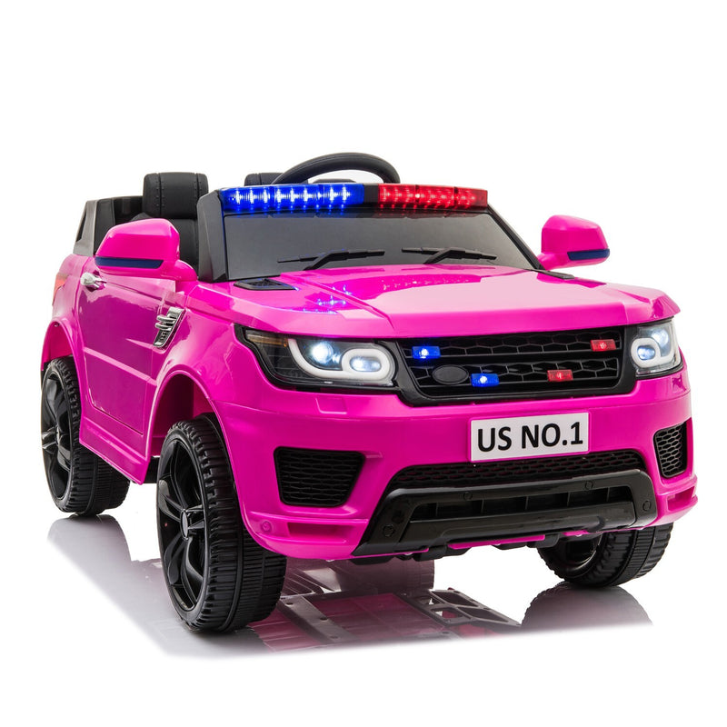 12V Battery-Powered Electric Police SUV Toy Car with Remote Control Magic Cars Variant 0