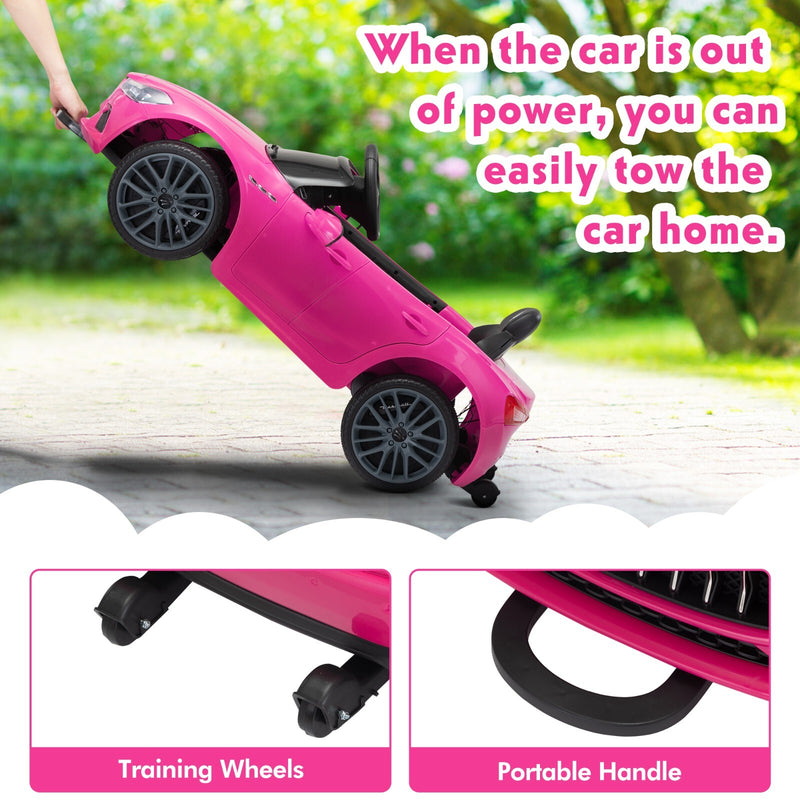 12V Electric Ride-On Car for Kids Licensed Maserati Ghibli with Remote Control Magic Cars 11