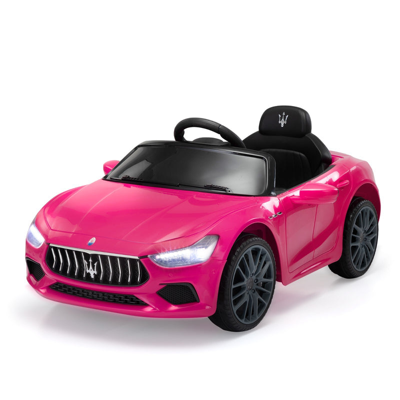 12V Electric Ride-On Car for Kids Licensed Maserati Ghibli with Remote Control Magic Cars 1