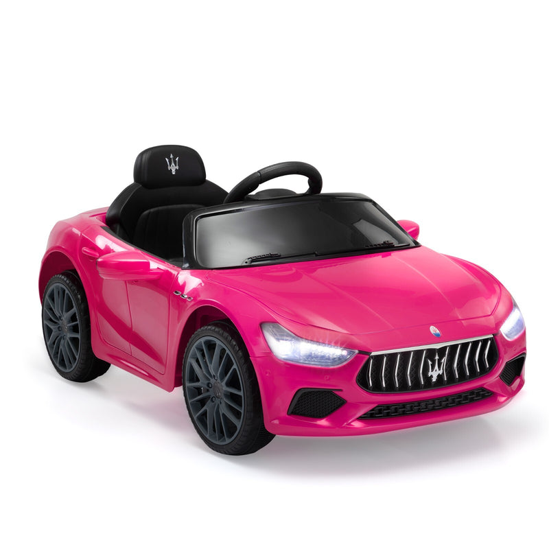 12V Electric Ride-On Car for Kids Licensed Maserati Ghibli with Remote Control Magic Cars 4