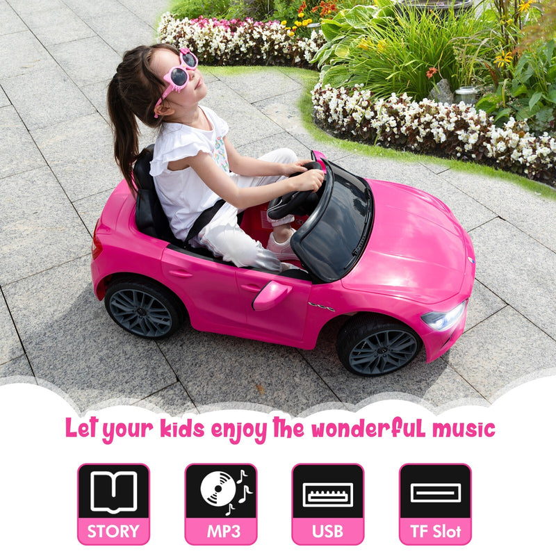 12V Electric Ride-On Car for Kids Licensed Maserati Ghibli with Remote Control Magic Cars 8