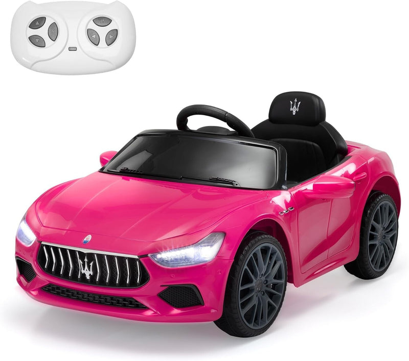 12V Electric Ride-On Car for Kids Licensed Maserati Ghibli with Remote Control Magic Cars Variant 0