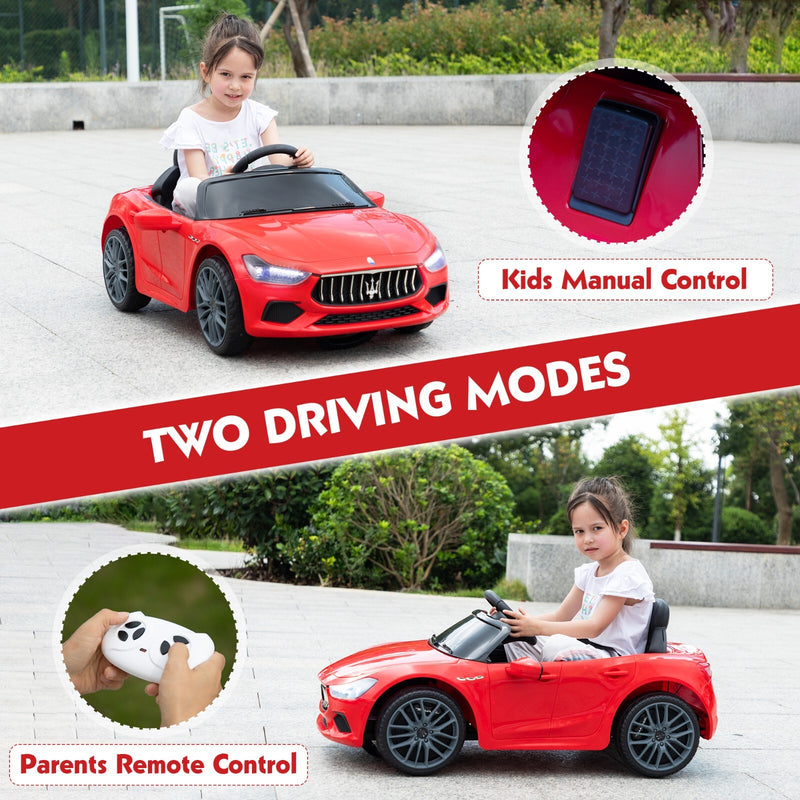 12V Licensed Maserati Ghibli Electric Ride-On Car Toy for Kids Boys and Girls Magic Cars 5