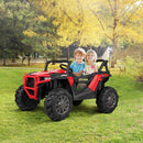 12V Kids Electric Battery-Powered Ride-On SUV Buggy Car with 3 Speed Settings Red Magic Cars 6