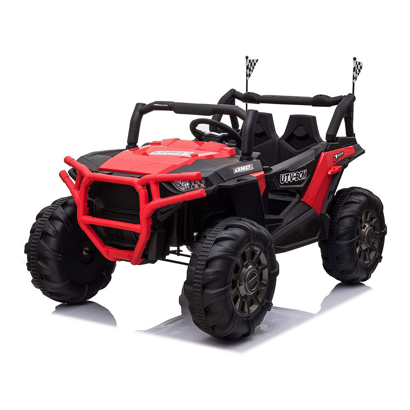 12V Kids Electric Battery-Powered Ride-On SUV Buggy Car with 3 Speed Settings Red Magic Cars Variant 0