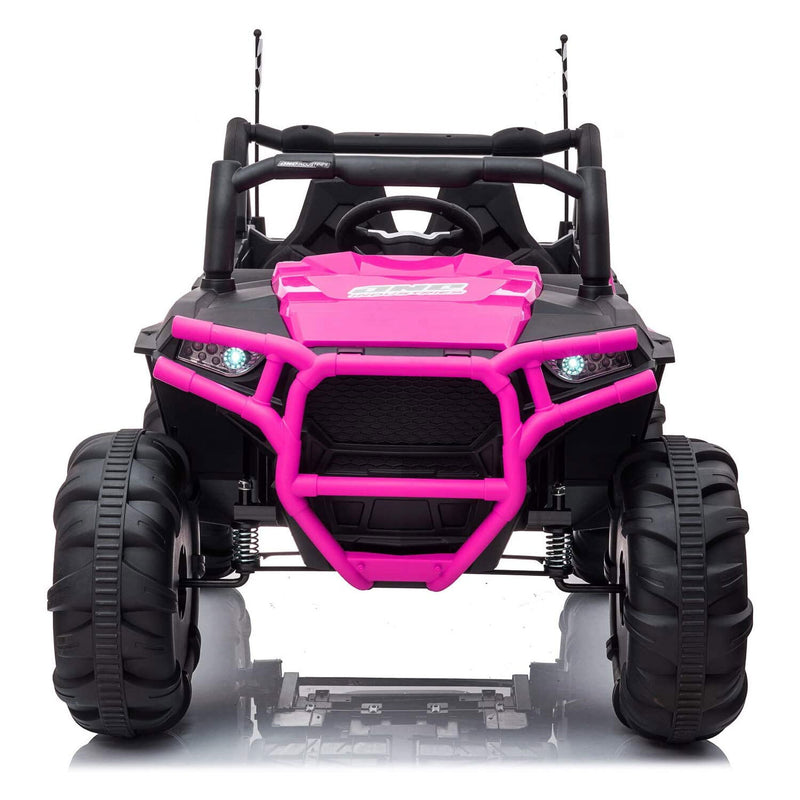 12V Pink Electric Battery-Powered Kids Ride-On SUV Car with 3 Speeds Magic Cars 1