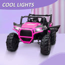 12V Pink Electric Battery-Powered Kids Ride-On SUV Car with 3 Speeds Magic Cars 3