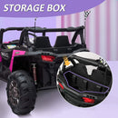 12V Pink Electric Battery-Powered Kids Ride-On SUV Car with 3 Speeds Magic Cars 5