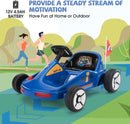 12V Kids Electric Ride-On Go Kart Toy Car with Remote Control for Ages 3-8 Years Magic Cars 4