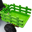 12V Battery-Powered Kids Electric Ride-On Tractor with Trailer Vehicle Magic Cars 10
