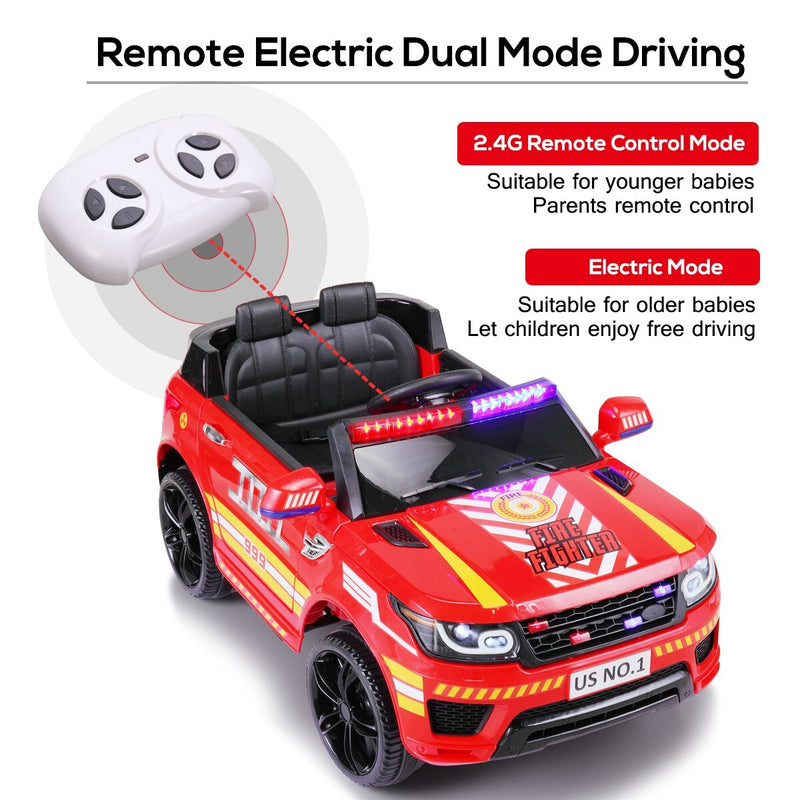 12V Electric Kids Vehicle with Remote Control and Music for Ages 3-8 Magic Cars 7
