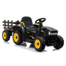 12V Electric Ride-On Kids Tractor with Battery-Powered Toy Car and Trailer Magic Cars 0