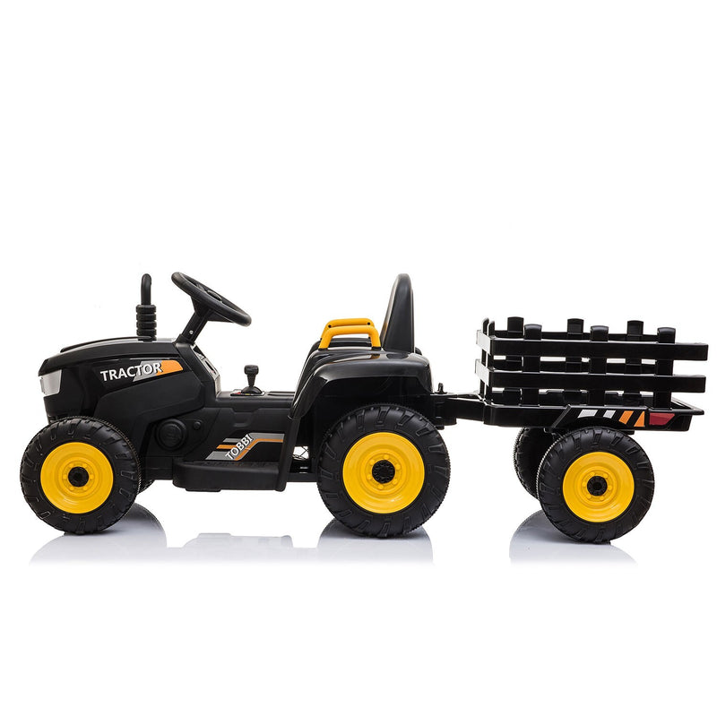 12V Electric Ride-On Kids Tractor with Battery-Powered Toy Car and Trailer Magic Cars 2