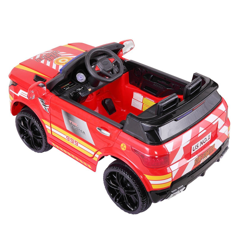 12V Kids Electric Police Ride-On Car with Remote Control and Siren Magic Cars 2