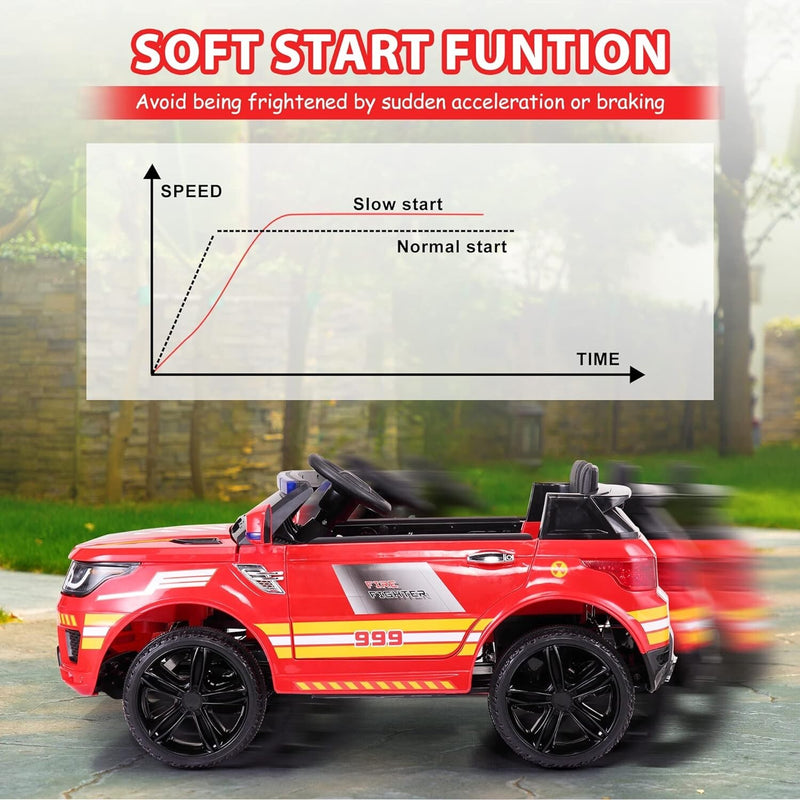 12V Kids Electric Police Ride-On Car with Remote Control and Siren Magic Cars 8