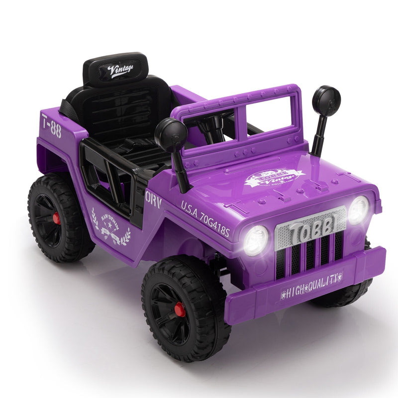 12V Electric Battery-Powered Ride-On Jeep Truck for Kids Ages 3-6 Magic Cars 11